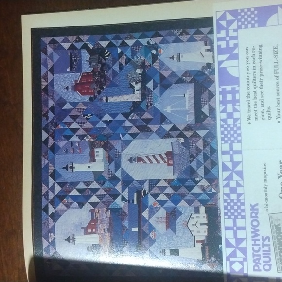 Art Quilts 1990,  by Lady's Circle, paperback, how to use color, Old design - Picture 5 of 8
